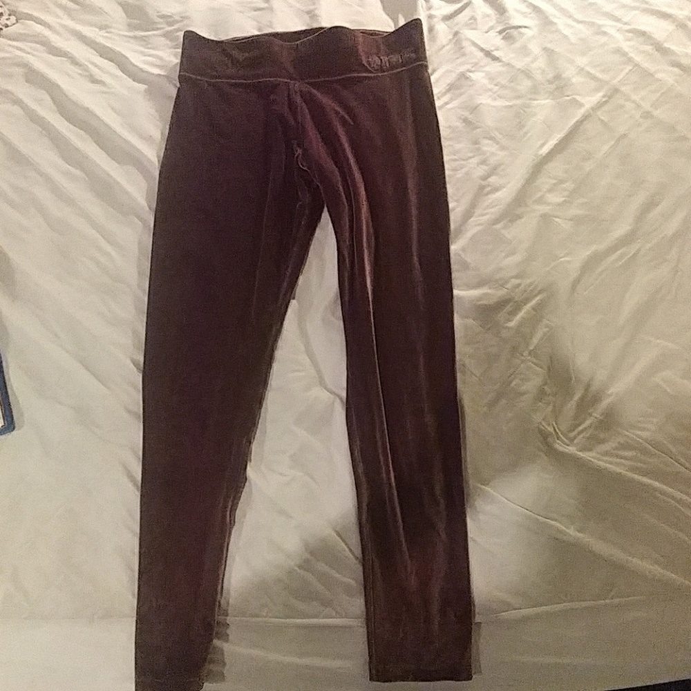 PINK VS velvet leggings